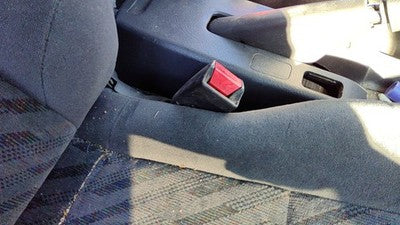 1998 Honda Civic Passenger Right Front Seat Belt Buckle Receiver Oem Coupe Gray