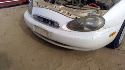 1996-1999 Mercury Sable Front Bumper Cover Assembly Oem White Wt F8dz17d957aa