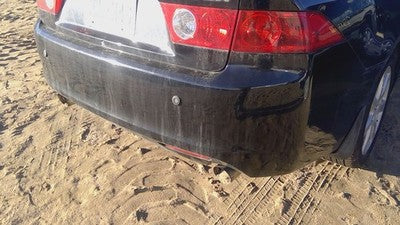 2004 05 Acura Tsx Rear Bumper Cover Assembly Oem Back Black B-92P 4715Seaca90zz