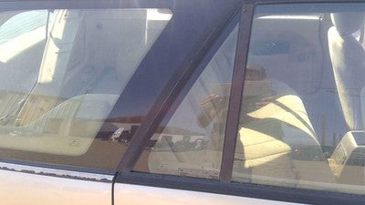 1992-1995 Saturn Sw2 Passenger Right Rear Vent Window Back Door Glass With Frame