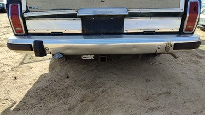 1984-1991 Jeep Grand Wagoneer Chrome Rear Bumper Assembly With Brackets Oem Back