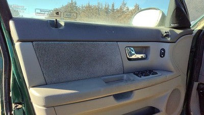 2000-2002 Ford Taurus Driver Left Front Door Trim Panel With Master Switch Gray