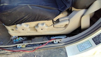 2003 Hyundai Elantra Driver Left Side Seat Trim Panel Oem Tan