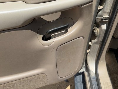 2001 Chevy Suburban Driver Left Rear Door Trim Panel With Switches Back Tan 52I