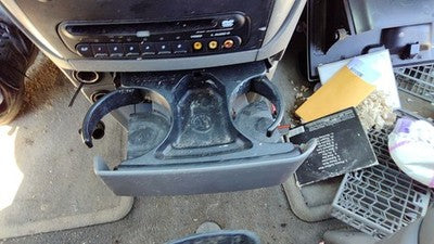 2005-2007 Chrysler Town & Country Dash Cup Holder Assembly Slide Out Gray Sld5