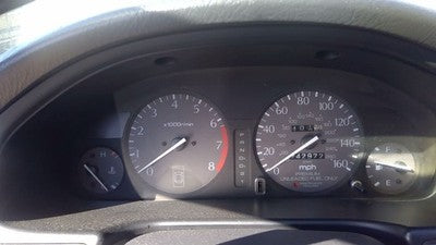 1995-1998 Acura Tl Trim Bezel Around Speedometer Oem Dash Surround Panel Gray