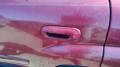 2002-09 Trail Blazer Driver Left Rear Outside Door Handle Back Majestic Red 86U