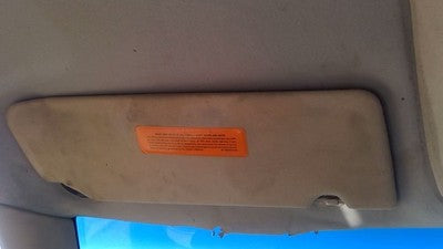 1994 Jeep Grand Cherokee Driver Left Sun Visor Oem Brown