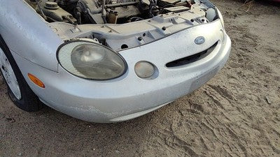 1996-1997 Ford Taurus Front Bumper Cover Assembly Oem Silver Ts F6dz17d957a