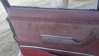1985 Jeep Cherokee Driver Left Front Inside Door Trim Panel Only Oem 2 Dr Red