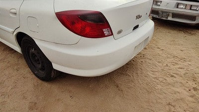 2000-2002 Kia Rio Rear Bumper Cover Assembly Oem Back White 0K32b50220xx