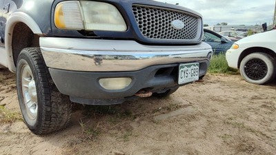 1999-2004 Ford F150 Front Bumper Assembly With Brackets Oem Chrome Xl3z17757aa