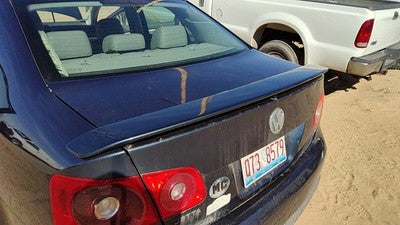 2006 Vw Jetta Rear Spoiler Back Wing Oem Blue