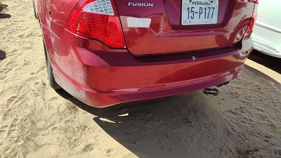 2010-2012 Ford Fusion Rear Bumper Cover Assembly Oem Back Red U6 Ae5Z17K835Aaptm