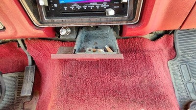 1980-1986 Ford F150 Ash Tray Assembly Oem Slide Out Dash Red