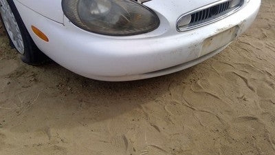 1996-1999 Mercury Sable Front Bumper Cover Assembly Oem White Wt F8dz17d957aa