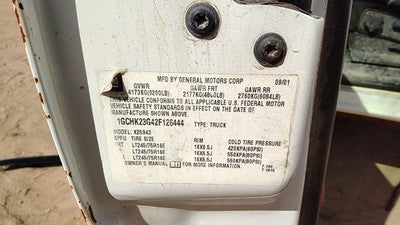 99-02 Chevy Silverado 2500 Hd Ac Compressor Air Conditioner Pump Assembly 8.1L