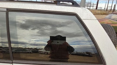 1991-1994 Chevy S10 Blazer Driver Left Rear Quarter Glass Back Side Window Oem