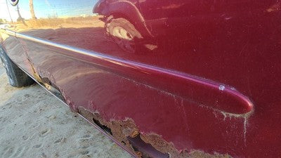 2000-2005 Dodge Neon Passenger Right Front Moulding From Door Trim Strip Maroon