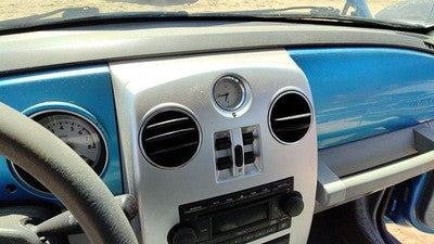 2006-2010 Pt Cruiser Trim Bezel Around Radio Surround Dash Panel Oem Gray Da