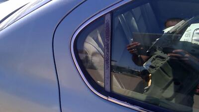 00-03 Nissan Maxima Passenger Right Rear Vent Window Back Door Glass With Frame