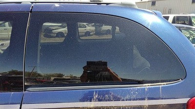 03-06 Town & Country Driver Left Rear Quarter Glass Back Side Window Oem