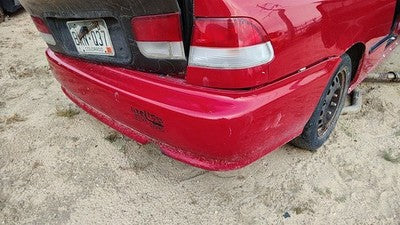 1996-2000 Civic Hx Coupe Rear Bumper Cover Assembly Oem Back Red 5998778