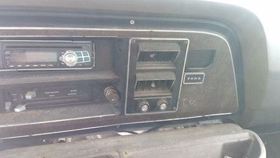 1979 Ford Van E250 Trim Bezel Around Radio Surround Dash Panel Oem
