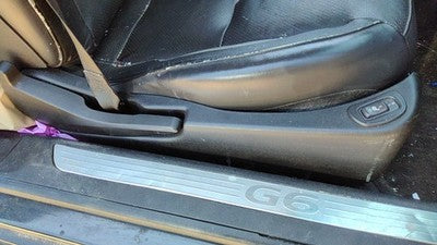 2009 Pontiac G6 Gxp Coupe Passenger Right Side Seat Trim Panel Oem Ebony 193