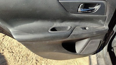 15 Nissan Altima Driver Left Rear Inside Door Trim Panel Only Back Charcoal G
