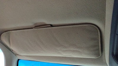1997 Silverado 2500 Driver Left Sun Visor Oem Tan 52D