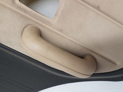 2002 Land Rover Freelander Right Rear Door Trim Panel Back Tan Black Passenger