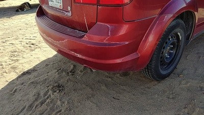 2009-20 Dodge Journey Rear Bumper Cover Assembly Oem Back Inferno Red Prh