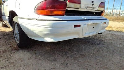 1992-1995 Pontiac Bonneville Rear Bumper Cover Assembly Oem Back White 16520213