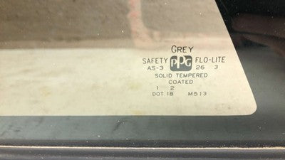 S10 Blazer Driver Left Rear Quarter Glass Back Side Window Oem 15668999