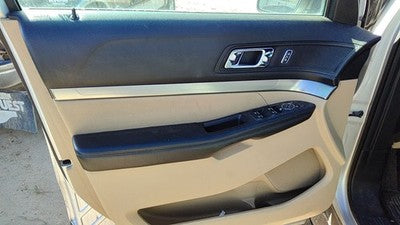 16 17 Explorer Driver Left Front Inside Door Trim Panel W Master Switch Camel 7L