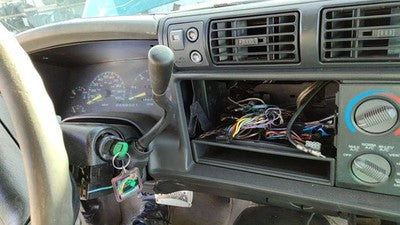 1995-1997 S10 Blazer Trim Bezel Around Speedometer Oem Dash Surround Panel Gray