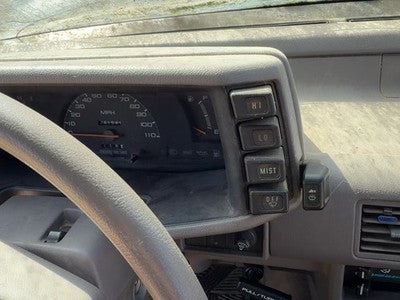1989-1995 Isuzu Pup Trim Bezel Around Speedometer Oem Dash Surround Panel Gray