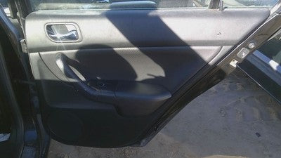 04-08 Acura Tsx Passenger Right Rear Inside Door Trim Panel Only Back Black A