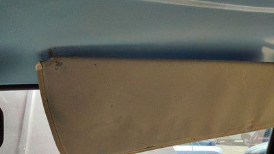 1986 Dodge Ram W150 Passenger Right Sun Visor Oem Blue