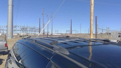 2000 Chrysler Voyager Luggage Rack Cross Bars Only Oem Roof 82300983