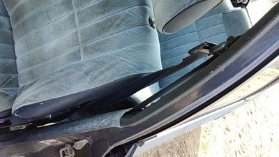 1986 Toyota Camry Driver Left Front Seat Belt Retractor Oem Shoulder Blue