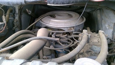 1979 Ford Van E250 Air Cleaner Filter Box Oem Intake Housing 5.8L