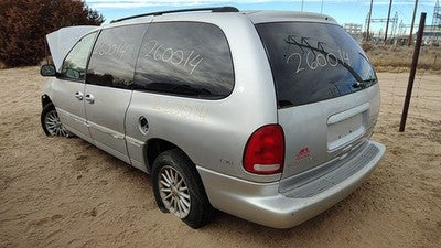 2000 Chrysler Town & Country Driver Left Rear Brake Backing Plate Assembly Drum