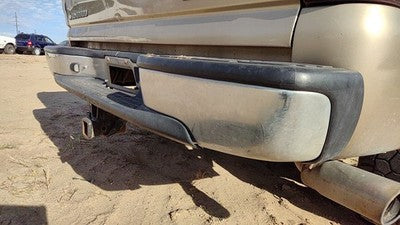 1999-2007 Silverado 1500 Rear Bumper Chrome Assembly With Brackets Oem 12473000