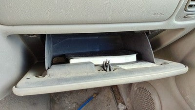 1999 S10 Blazer Glove Box Assembly Complete Door With Latch Oem Gray 92H