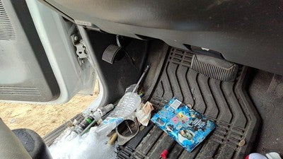 2010 Ford Ranger Driver Left Lower Kick Trim Panel Oem Gray