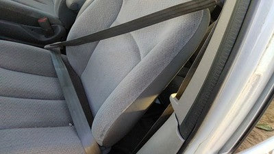 01-04 Grand Caravan Driver Left Front Seat Belt Retractor Oem Shoulder Gray E7l5