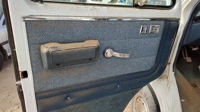 1995 Gmc Van 3500 Driver Left Front Door Trim Panel With Master Switch Blue
