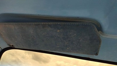 1973 Chevy C10 Driver Left Sun Visor Oem Blue